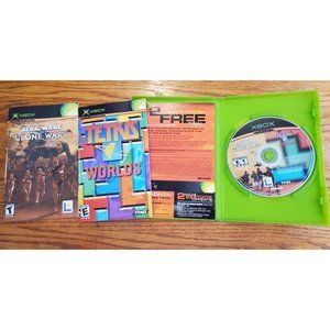 GUC Star Wars Clone Wars Tetris Worlds Xbox Game Bundle Tested Video Promo